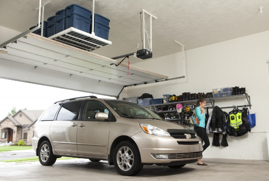 A cluttered garage can hide potential hazards