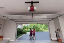 Garage Door With Kids