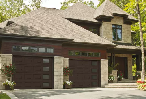 Garage Door With Harmony Layout 